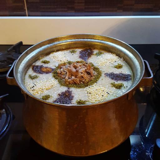 عکس آش و حلیم نعنا