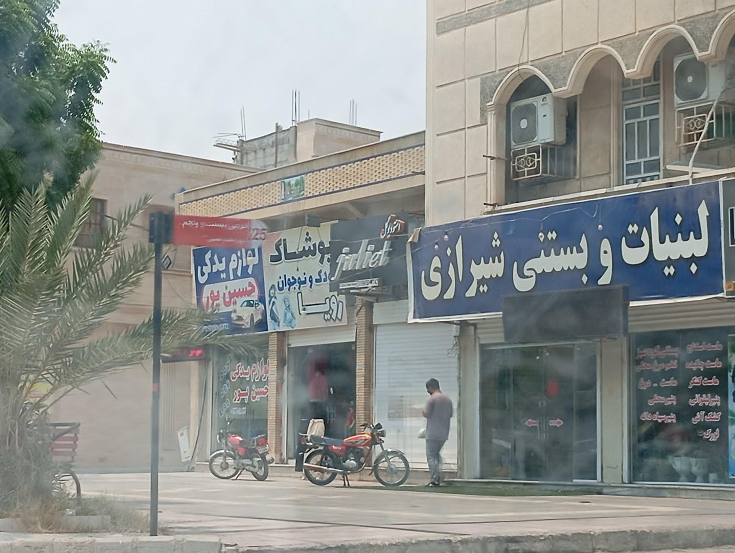 عکس لبنیات و بستنی شیرازی