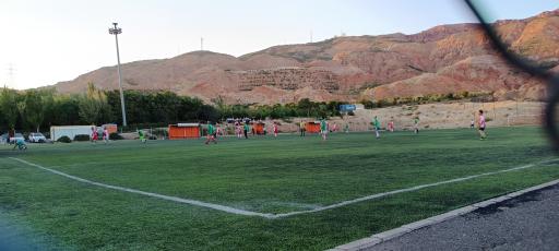 عکس زمین چمن فوتبال ربع رشیدی