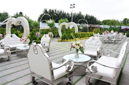 عکس باغ تالار تاج