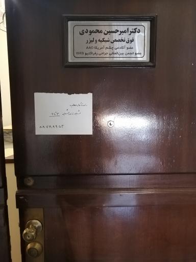 دکتر امیر حسین محمودی