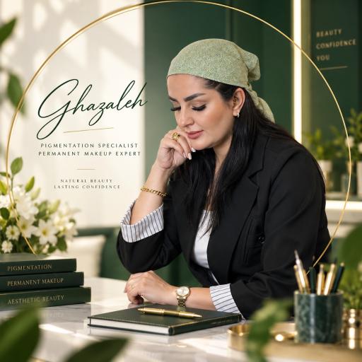 عکس خدمات تخصصی آرایش دائم غزاله حسینی