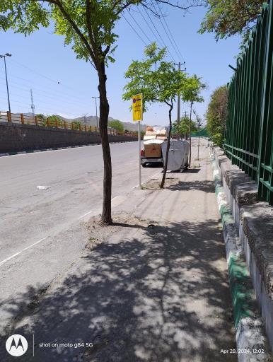 عکس  تقاطع حافظ