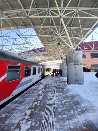 عکس ایستگاه راه آهن خاوران