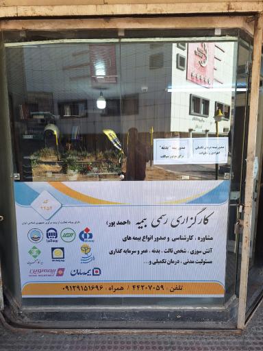 عکس کارگزاری رسمی بیمه کد ۲۴۵۴ احمدپور
