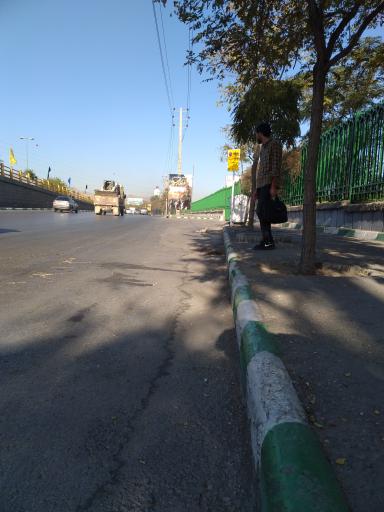 عکس  تقاطع حافظ