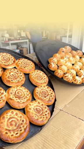 عکس کلوچه و رشته خشکار ابوالفضل