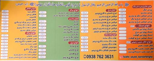 عکس فلافل و سمبوسه سید