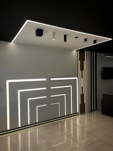 عکس فروشگاه لاینر و نورخطی و چراغ خطی نیک الکتریک