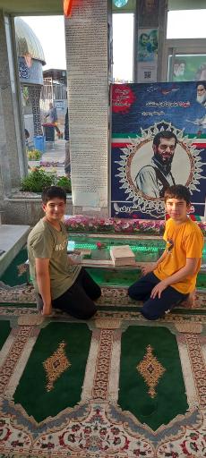 عکس گلزار شهدا ماچیان