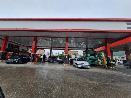 عکس پمپ بنزین و گاز CNG اسدی