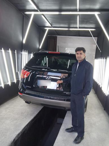 عکس کارشناسی و تشخیص رنگ اتومبیل سالار