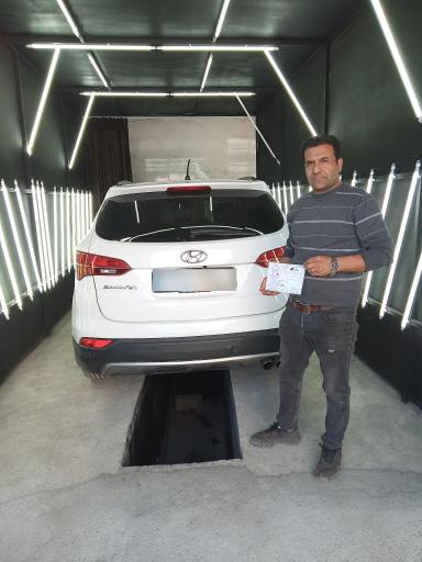 عکس کارشناسی و تشخیص رنگ اتومبیل سالار