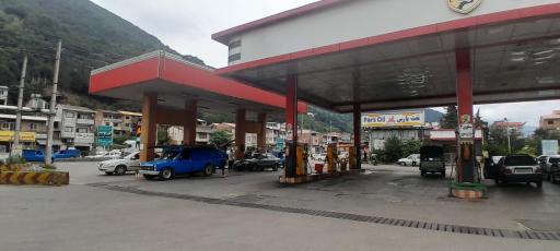 عکس پمپ بنزین و گاز CNG اسدی