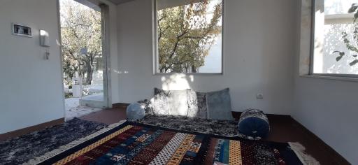 عکس باغ رستوران شالیزه