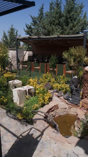 عکس باغ رستوران هرمس