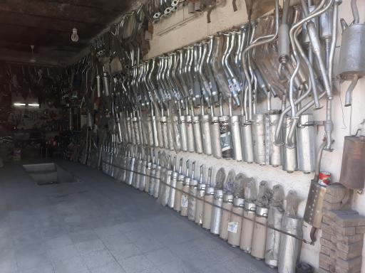 عکس اگزوزسازی خودروی مهدی
