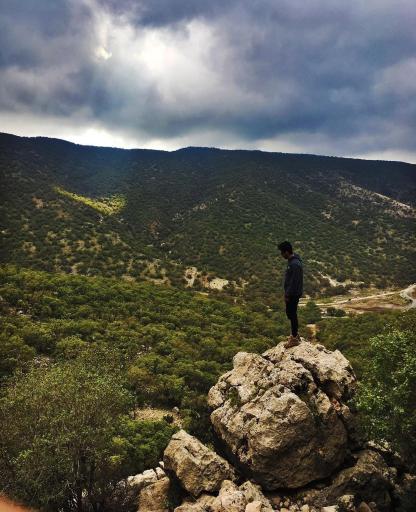 عکس تنگه ارغوان