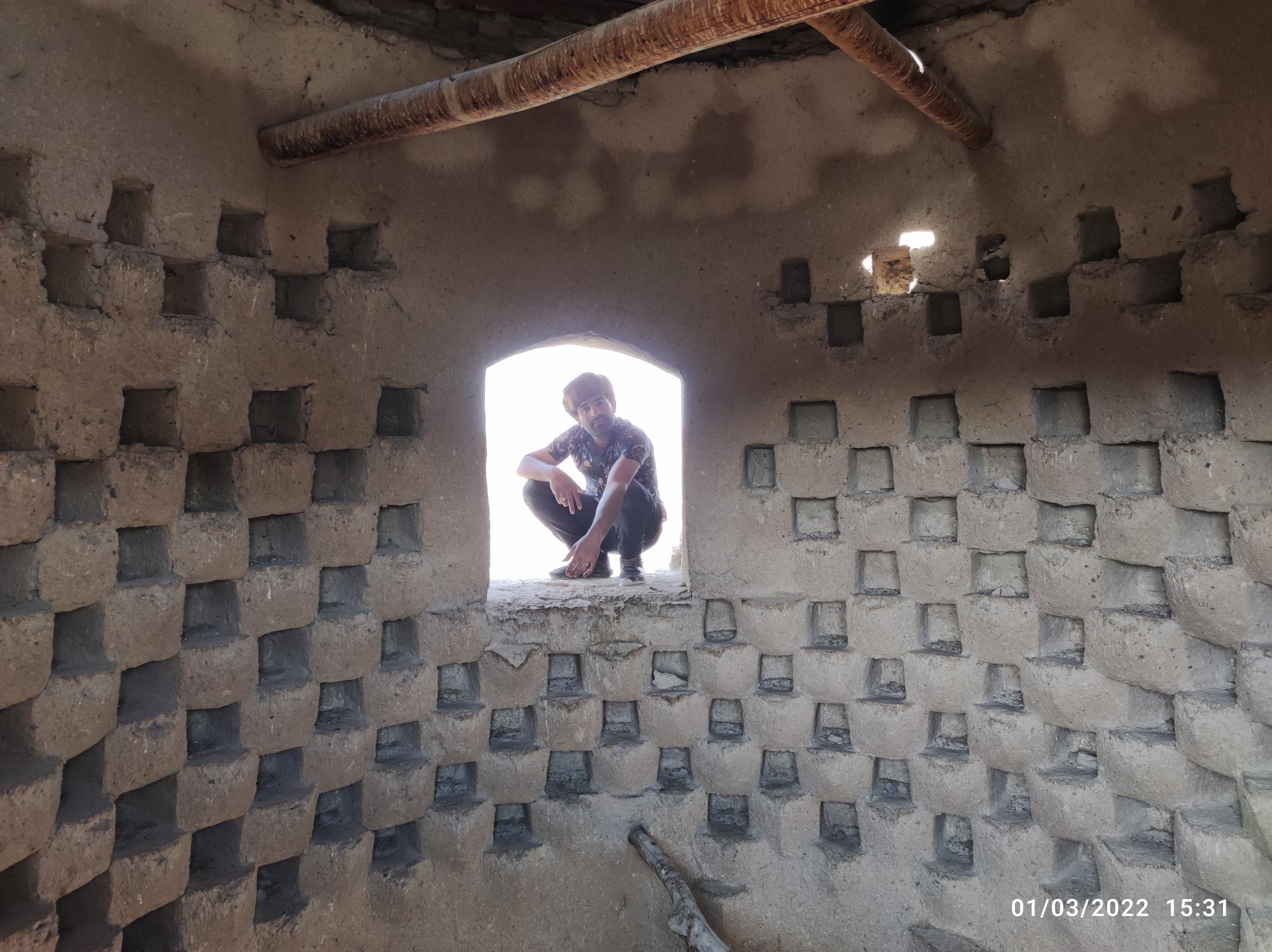 عکس برج کبوتر محله اشنستان