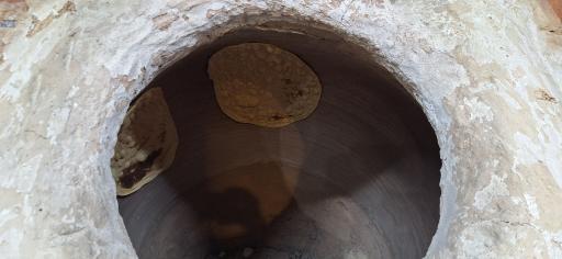 عکس نان تنوری و سنتی تنورچین
