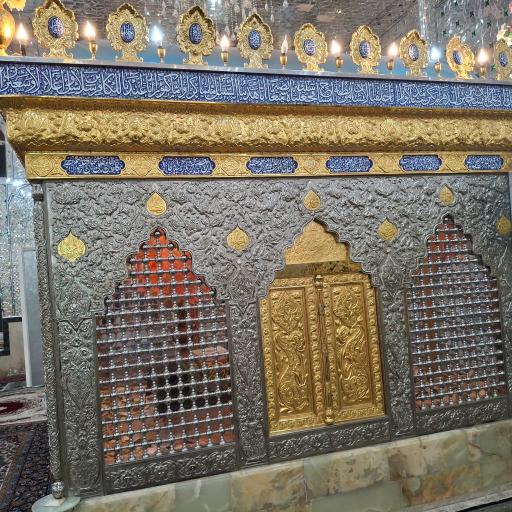 عکس بقعه امامزاده حسن (ع) و مسجد جامع و گلزار شهدای خمام