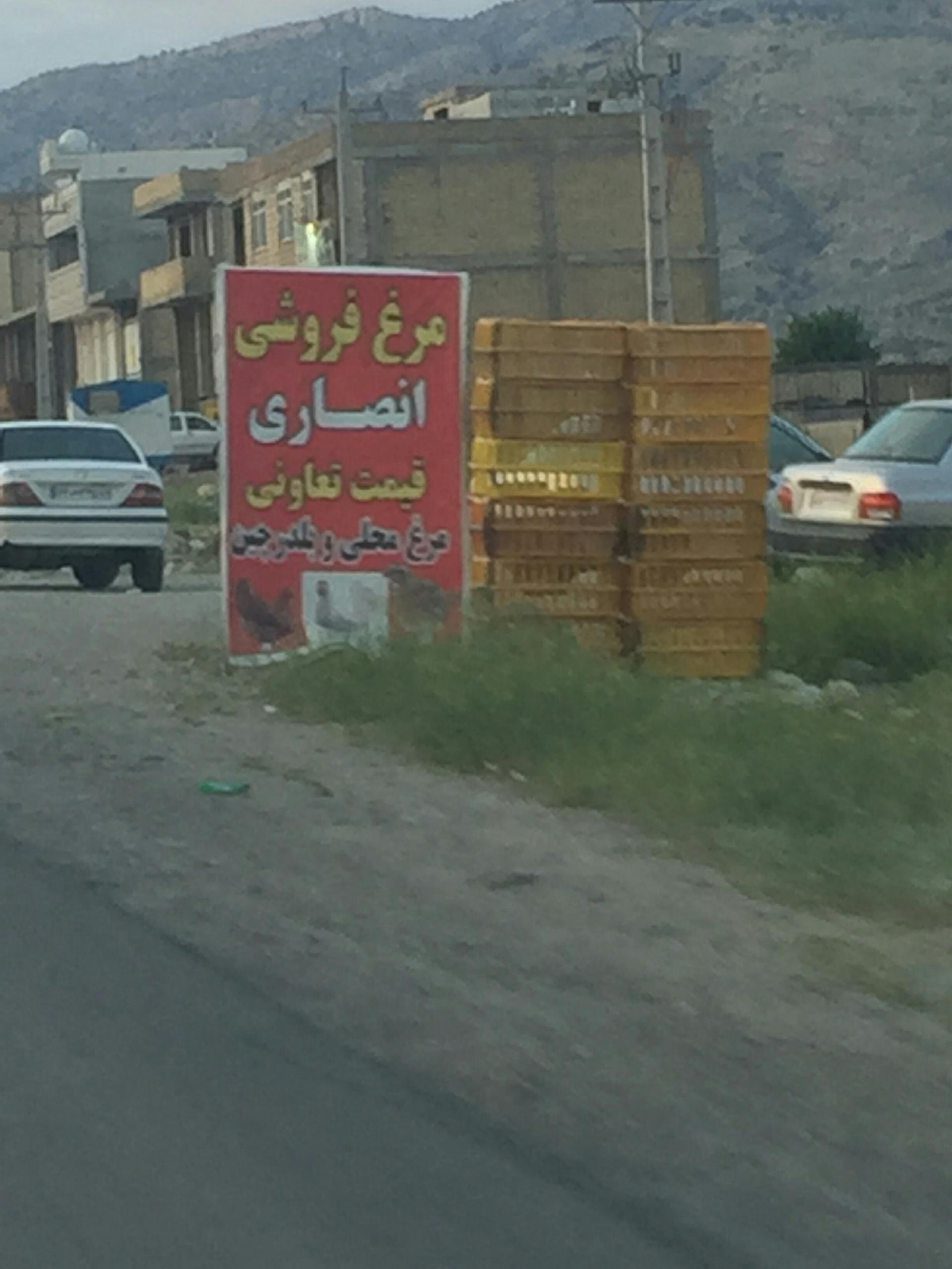 عکس مرغ فروشی انصاری