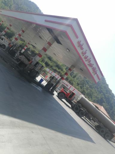 عکس پمپ بنزین  و گازوئیل پل سفید