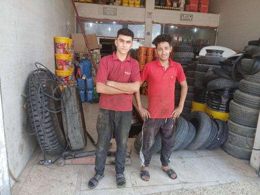 تعویض روغنی و پنچرگیری معین انور