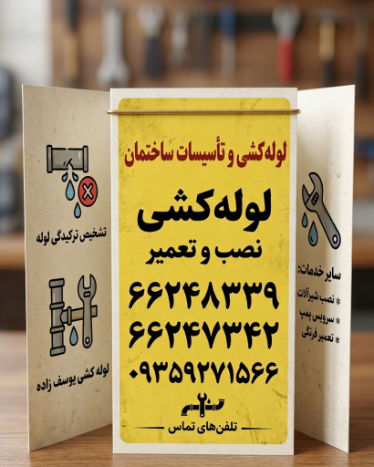 عکس لوله بازکنی یوسف زاده
