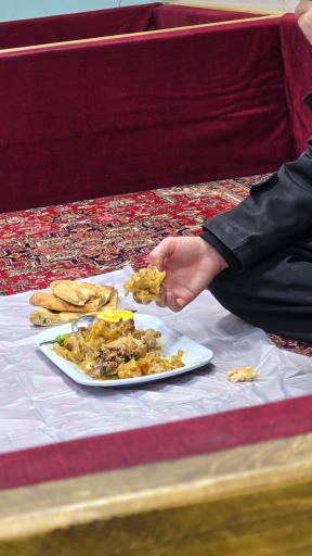 عکس سفره خانه بی نظیر