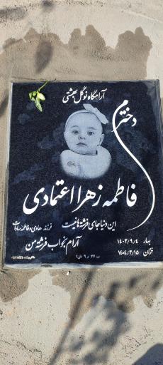 عکس مزار فاطمه زهرا اعتمادی