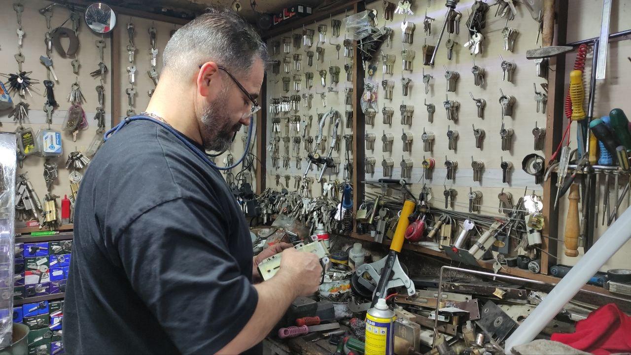 عکس کلید سازی گلپایگانی