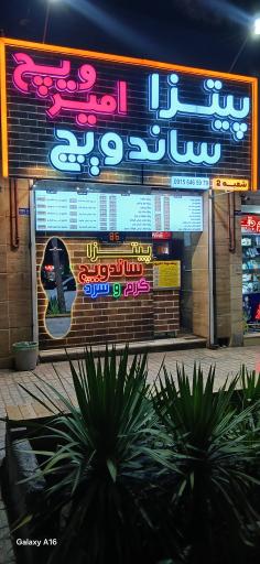 عکس پیتزا و ساندویچ امیر ویچ شعبه ۲