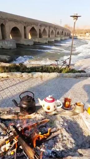 عکس پل بابا محمود سهرو فیروزان