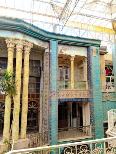 عکس عمارت تاریخی کوچه هفت تن