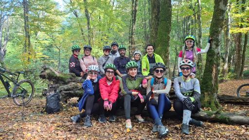 عکس آموزش دوچرخه سواری پیوند سبز