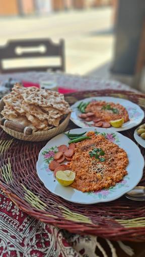 عکس غذای خانگی ماه گل