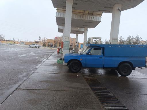 عکس پمپ گاز CNG میمه