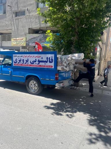 عکس قالیشویی پرویزی