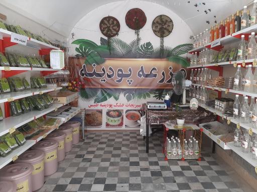 سبزیجات خشک پودینه طبس