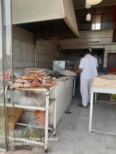 عکس نانوایی لواش