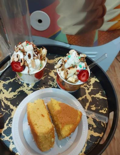 عکس باغ بستنی شکلات