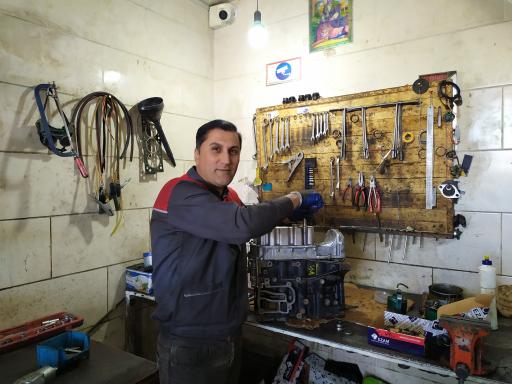 عکس تعمیرگاه خودرو مرتضی طاهری