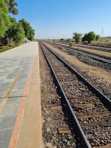 عکس ایستگاه راه آهن شوش