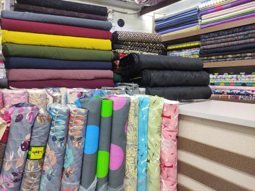 عکس پارچه سرای ترمه 