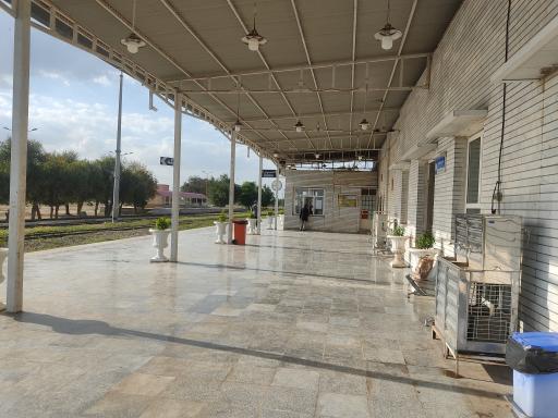 عکس ایستگاه راه آهن شوش