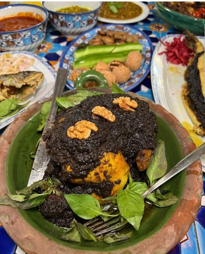 عکس غذاهای اصیل و گیلانی بارکو