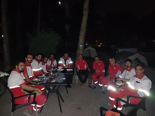 عکس هلال احمر منطقه ۳
