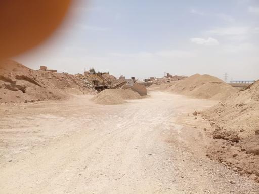 عکس کارخانه گچ و پوکه بلالی