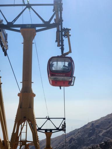 عکس ایستگاه 5 تله کابین توچال